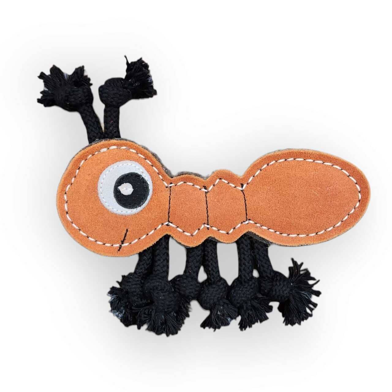 Petpower Namastay Tissemyre   Buffalo Ruskind Og Uldfilt Med Reb 20x18 Cm Hundelegetøj Buffalo Ruskind Quot Quot Uldfiber Quot Quot Genanvendelige Materialer Spar Stort På Alt Til Dit Kæledyr Op Til 50