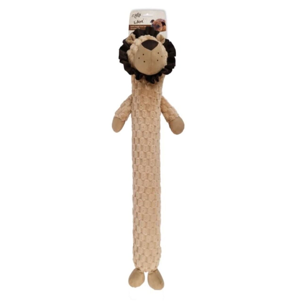 Afp Lamb Jumbo Snuggle Løve 75cm Ekstra Stort Krammelegetøj Til Hunde Fra All For Paws