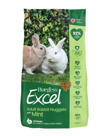 Burgess Excel Adult Rabbit    Mint