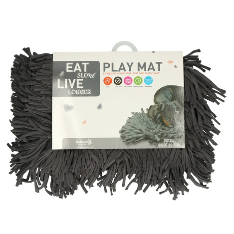 Eat Slow Live Longer Playmat Snusemåtte Til Langsom Spisning