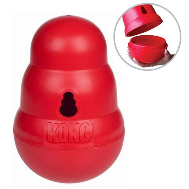 Interaktiv Foderaktivering Til Hunde Kong Wobbler