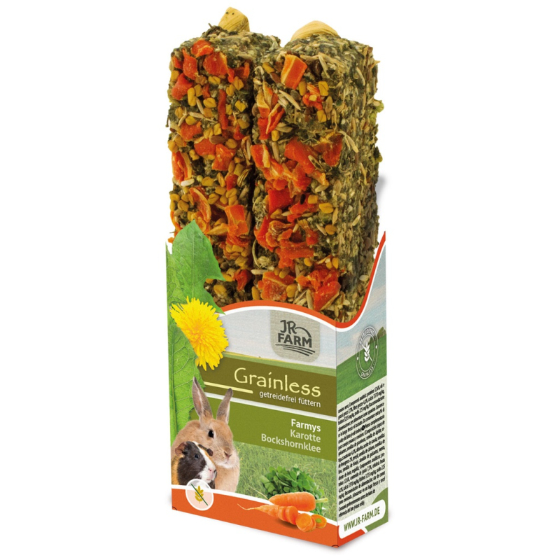 Jr Farm Grainless Farmys Gulerod Bukkehorn 140g