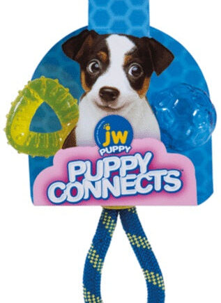 Whesco Jw Puppy Connects Hundelegetøj Reb Quot Quot Robust Gummi Spar Stort På Alt Til Dit Kæledyr Op Til 50