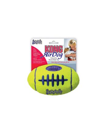 Imazo  Kong Airdog Squeakair Football   13x8cm Animals   Udstyr Til Kæledyr Spar Stort På Alt Til Dit Kæledyr Op Til 50
