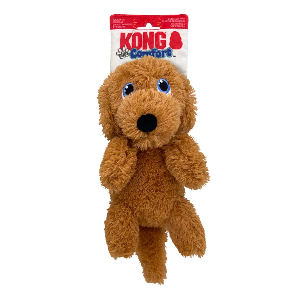 Imazo Kong Comfort Pups Goldie 33x15x11 5cm Hundelegetøj Plys Alt Til Hunden