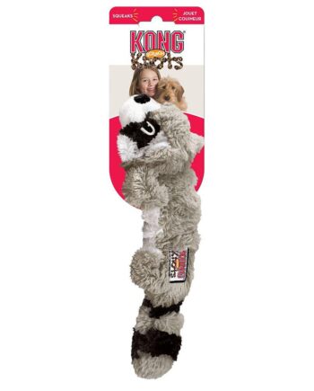 Imazo  Kong Scrunch Knots Racoons   26x6x5 Cm Hundelegetøj Hundelegetøj Plys Quot Quot Polyester Quot Quot Reb Spar Stort På Alt Til Dit Kæledyr Op Til 50