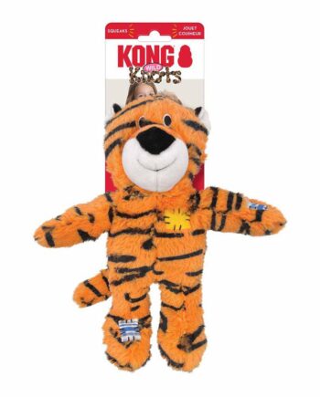 Imazo  Kong Wild Knots Tiger     Hundelegetøj Polyester Spar Stort På Alt Til Dit Kæledyr Op Til 50