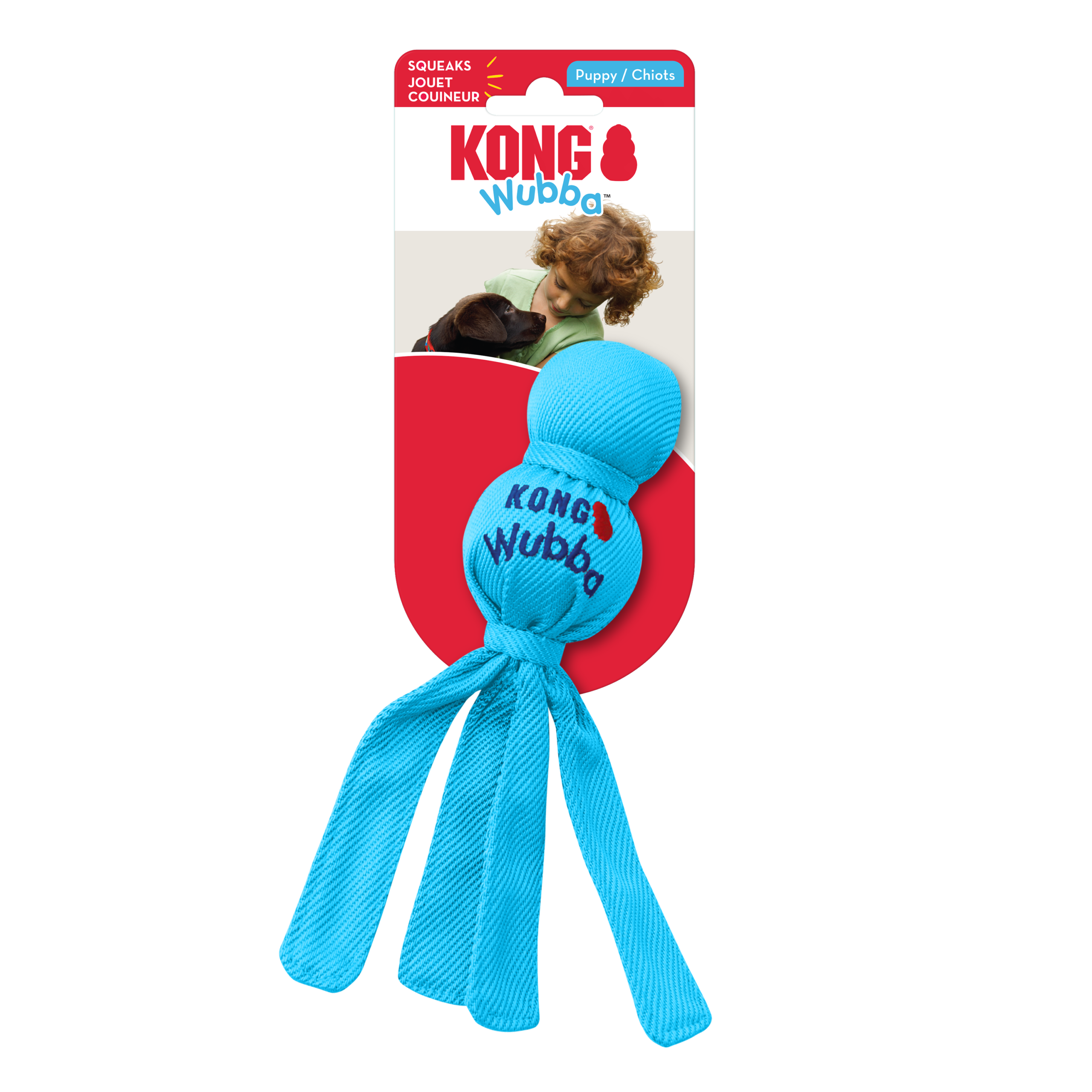 Imazo Kong Wubba Puppy Hvalpelegetøj Hundelegetøj Ass Farver Hundelegetøj Nylon Spar Stort På Alt Til Dit Kæledyr Op Til 50