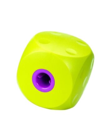 Kruuse Buster Food Cube Lime Treat-dispensing Slow Feeder Toy
