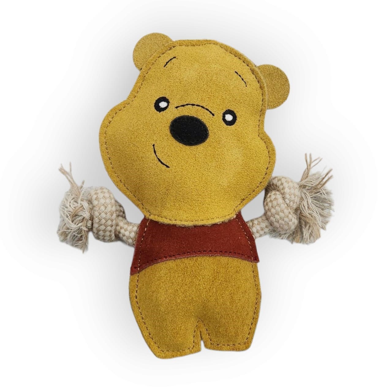 Petpower Namastay Bamse   Buffalo Ruskind   Kokosfiber   Reb Med Piv 20   18 Cm Hundelegetøj Genanvendelige Materialer Quot Quot Buffalo Ruskind Quot Quot Kokosfiber Quot Quot Bomulds Jute Reb Quot Quot Reb Spar Stort På Alt Til Dit Kæledy