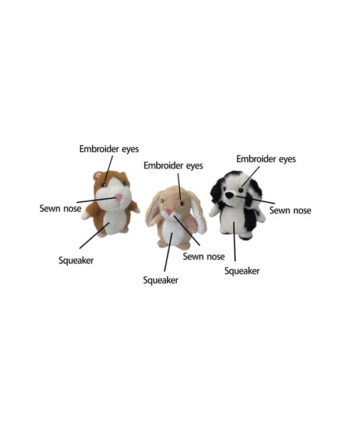 Party Pets Mix Ilder  Kanin  Dalmatiner 18 Cm