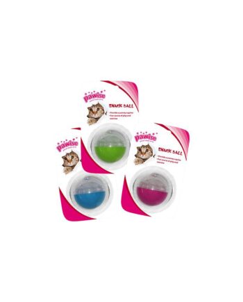 Imazo  Pawise Godbidsbold   Ass  Farver    Cm Katte   Hundelegetøj Cat Toys Spar Stort På Alt Til Dit Kæledyr Op Til 50
