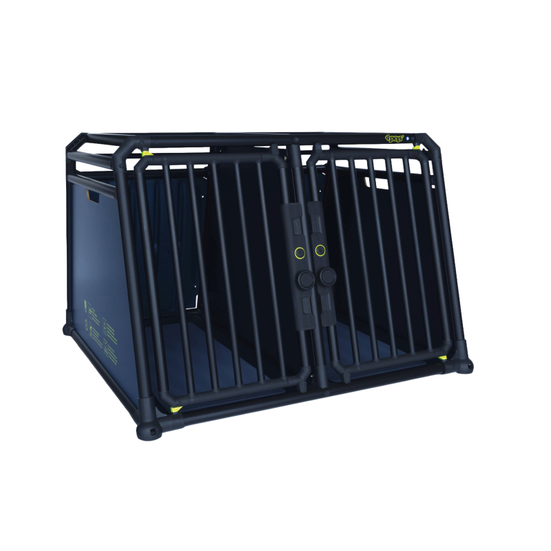 4pets Pro Noir 22 Large Dobbelt Hundebur