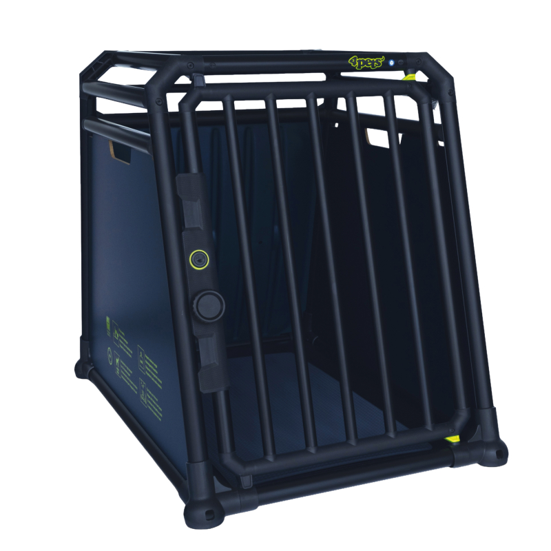 4pets Pro Noir   Medium Hundebur Til Bil Op Til 30 Kg