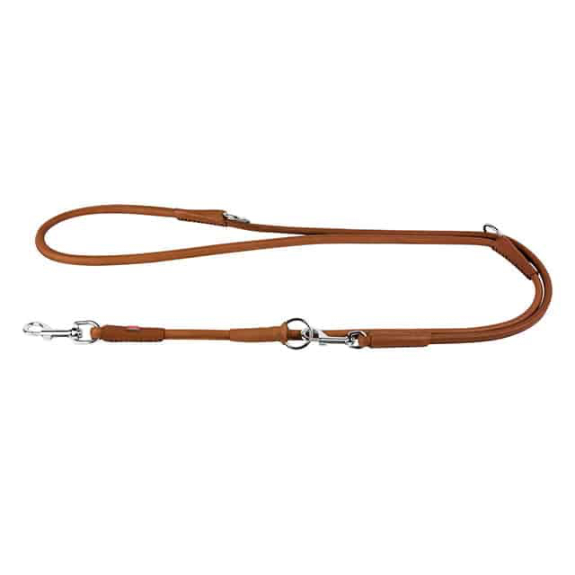 Rundsyet Dressurline Læder Brun 183cm 6mm
