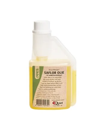 Saflorolie Til Hund Og Kat  250 Ml