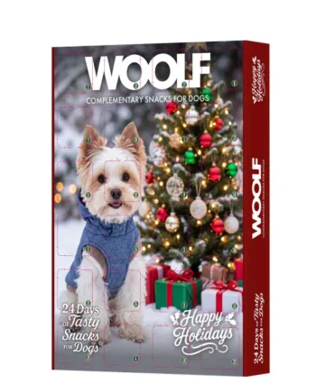 Woolf Julekalender Til Hund  24 Låger Med Godbidder
