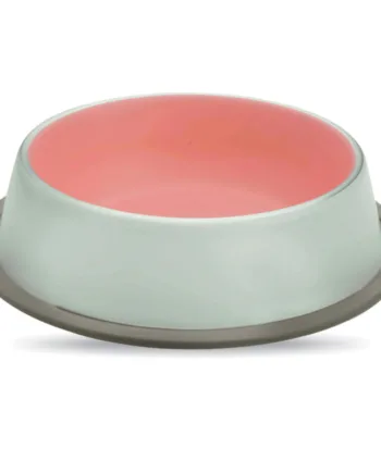 Zaara Super Lækker Metalskål White Pink   85l